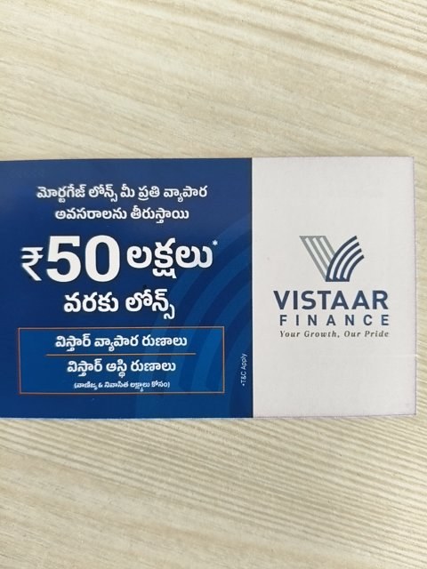 Vistaar Financial services pvt Ltd